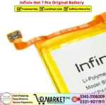 Infinix Hot 7 Pro Original Battery Price In Pakistan