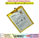Infinix Hot S3X Original Battery Price In Pakistan