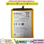 Infinix Hot S3X Original Battery Price In Pakistan