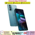 Motorola Edge 30 5G Price In Pakistan