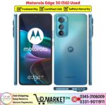 Motorola Edge 30 5G Price In Pakistan