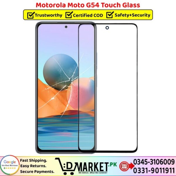 Motorola Moto G54 Touch Glass Price In Pakistan