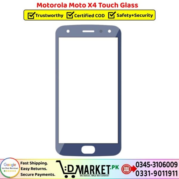 Motorola Moto X4 Touch Glass Price In Pakistan