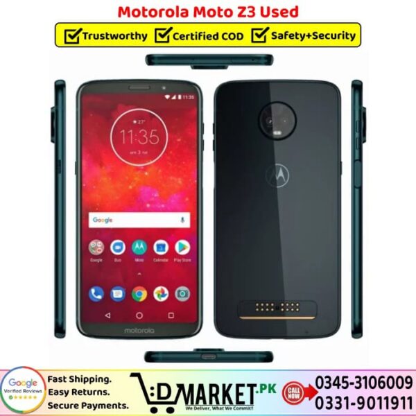 Motorola Moto Z3 Price In Pakistan