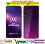 Motorola One Macro Price In Pakistan