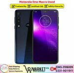 Motorola One Macro Price In Pakistan