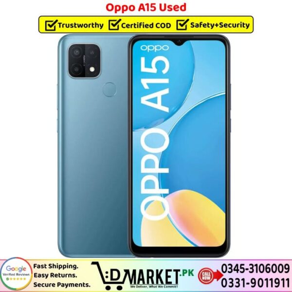 Oppo A15 Price In Pakistan