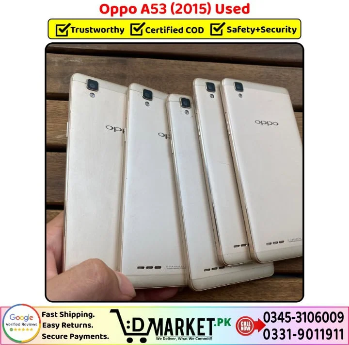 Oppo A53 2015 Price In Pakistan
