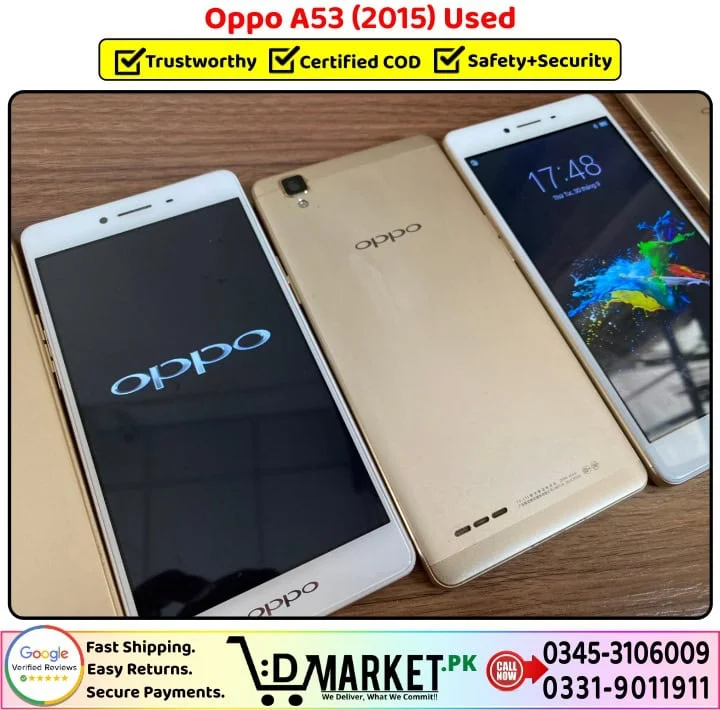 Oppo A53 2015 Price In Pakistan