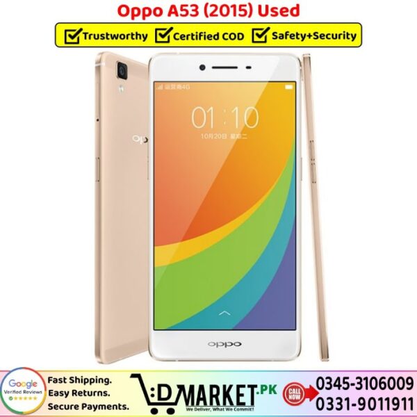 Oppo A53 2015 Price In Pakistan