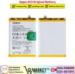 Oppo A53 Original Battery Price In Pakistan