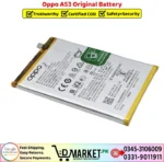 Oppo A53 Original Battery Price In Pakistan