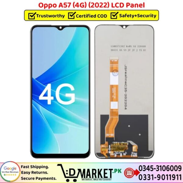 Oppo A57 (4G) LCD Panel Price In Pakistan