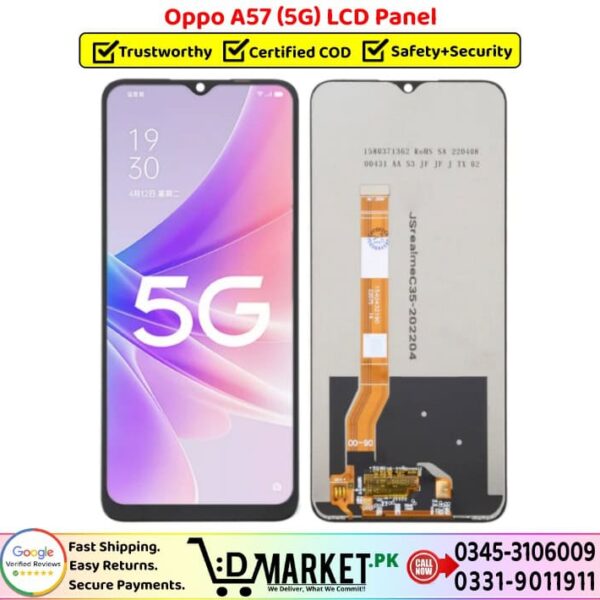 Oppo A57 (5G) LCD Panel Price In Pakistan