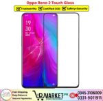 Oppo Reno 2 Touch Glass Price In Pakistan