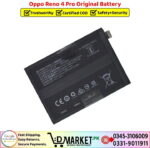 Oppo Reno 4 Pro Original Battery Price In Pakistan