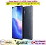 Oppo Reno 5 Pro Plus 5G Used Price In Pakistan
