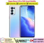 Oppo Reno 5 Pro Plus 5G Used Price In Pakistan
