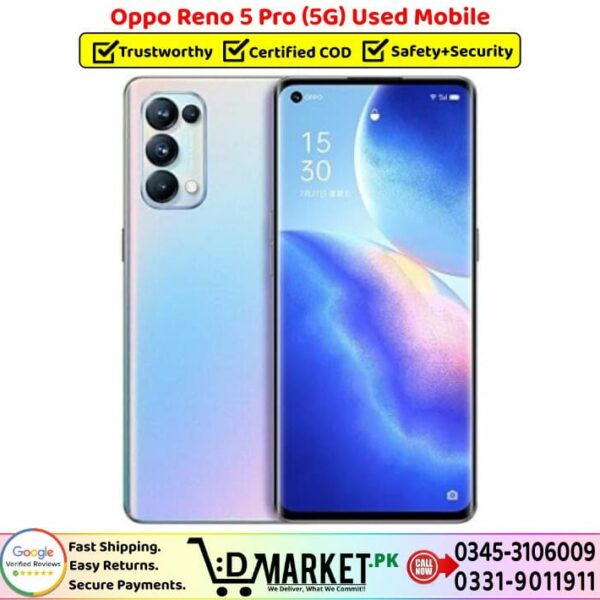 Oppo Reno 5 Pro Plus 5G Used Price In Pakistan