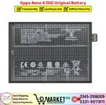 Oppo Reno 6 5G Original Battery Price In Pakistan
