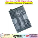 Oppo Reno 6 Pro (5G) Original Battery Price In Pakistan