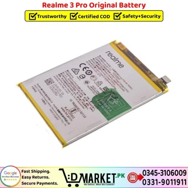 Realme 3 Pro Original Battery Price In Pakistan