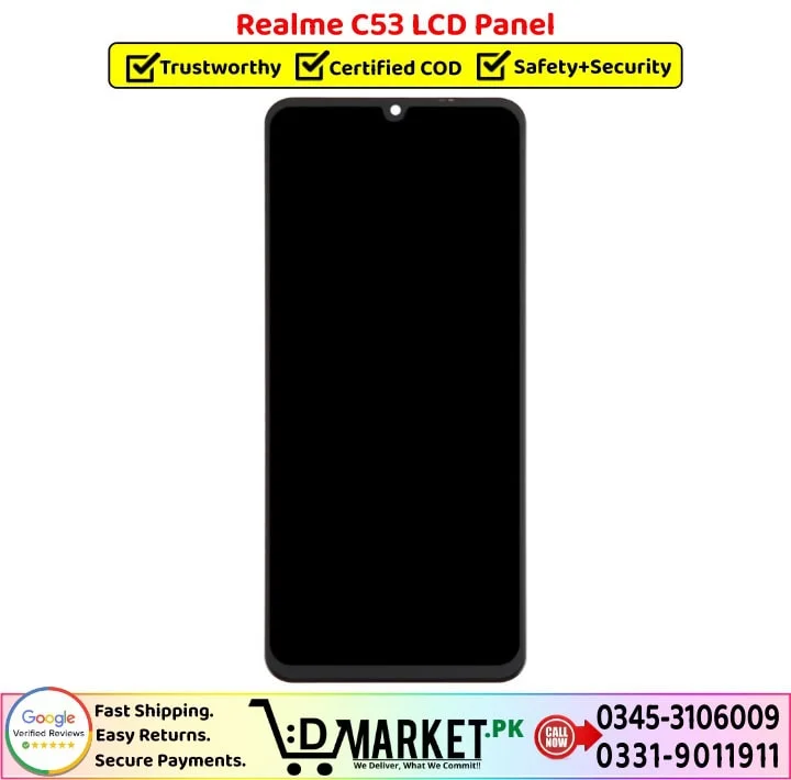 Realme C53 LCD Panel Price In Pakistan