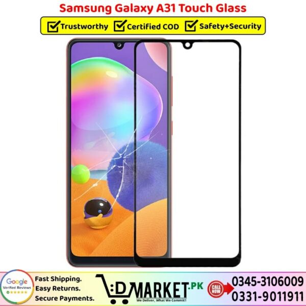 Samsung Galaxy A31 Touch Glass Price In Pakistan