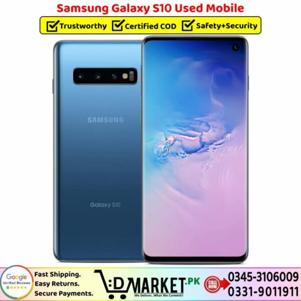 Samsung Galaxy S10 Used Price In Pakistan