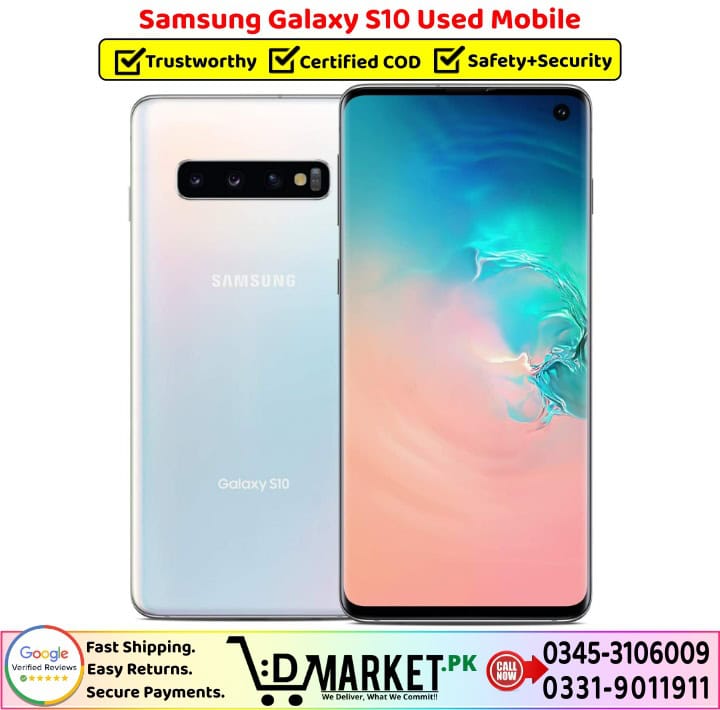 Samsung Galaxy S10 Used Price In Pakistan