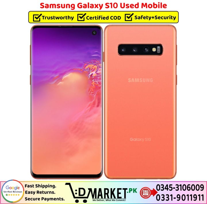 Samsung Galaxy S10 Used Price In Pakistan