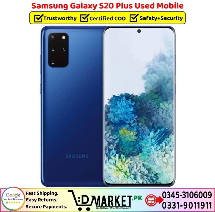 Samsung Galaxy S20 Plus Used Price In Pakistan