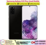 Samsung Galaxy S20 Plus Used Price In Pakistan