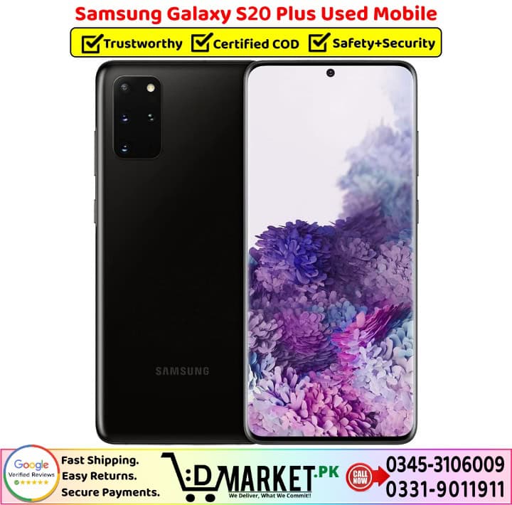 Samsung Galaxy S20 Plus Used Price In Pakistan