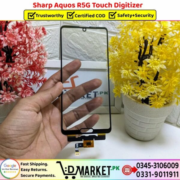 Sharp Aquos R5G Touch Glass Price In Pakistan