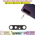 Sony Xperia 1 Mark 2 Back Camera Glass Lens Price In Pakistan