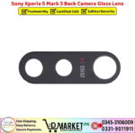 Sony Xperia 5 Mark 3 Back Camera Glass Lens Price In Pakistan