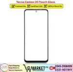 Tecno Camon 20 Touch Glass Price In Pakistan