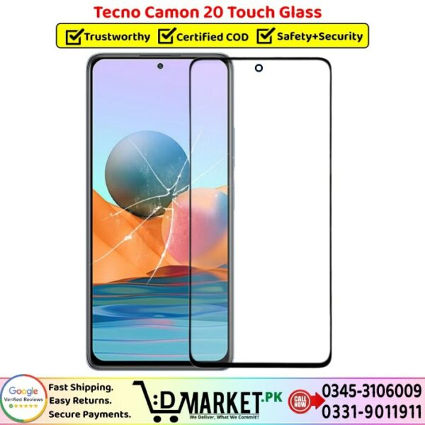 Tecno Camon 20 Touch Glass Price In Pakistan