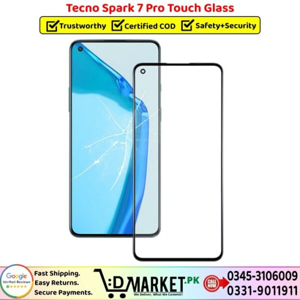 Tecno Spark 7 Pro Touch Glass Price In Pakistan