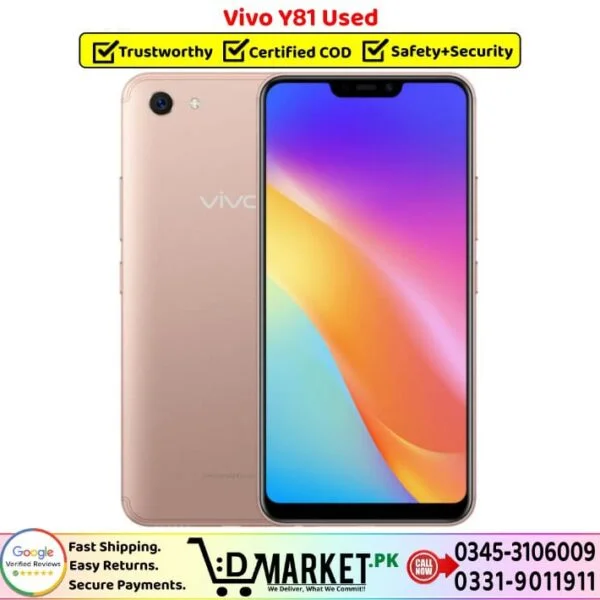 Vivo Y81 Price In Pakistan