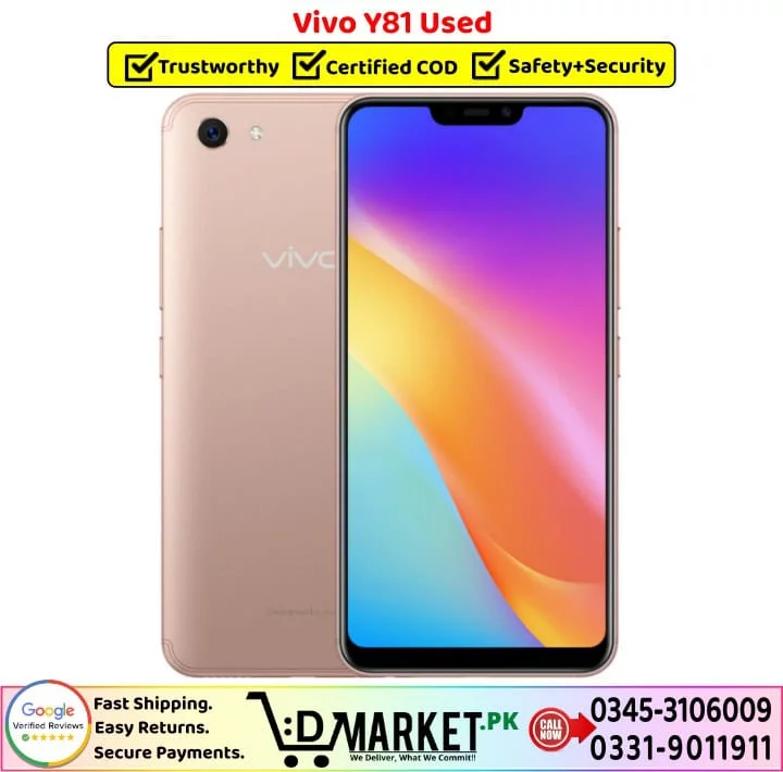 Vivo Y81 Price In Pakistan