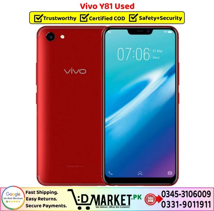 Vivo Y81 Price In Pakistan