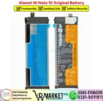 Xiaomi Mi Note 10 Original Battery - DMarket.Pk