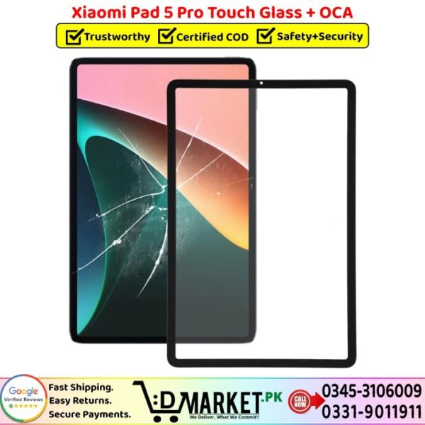 Xiaomi Pad 5 Pro Touch Glass Price In Pakistan