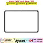 Xiaomi Pad 6 Touch Glass Price In Pakistan