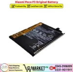 Xiaomi Poco F3 Original Battery Price In Pakistan