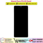 Xiaomi Poco F5 LCD Panel Price In Pakistan