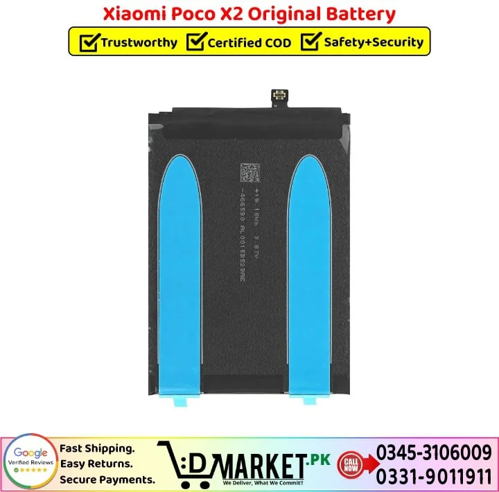 Xiaomi Poco X2 Original Battery Price In Pakistan