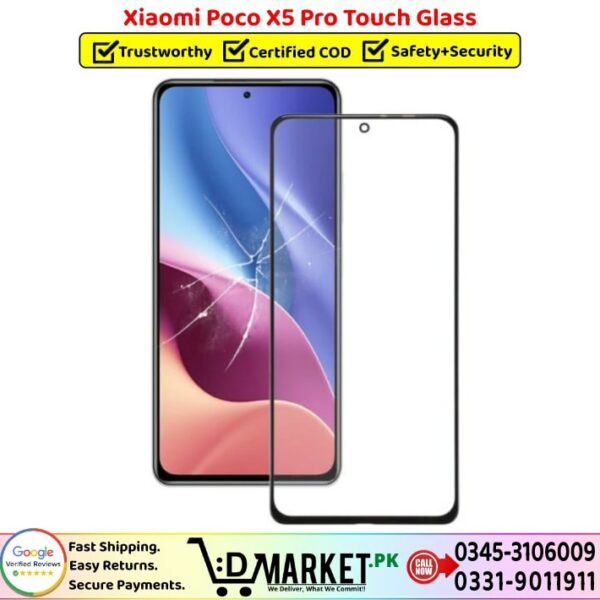 Xiaomi Poco X5 Pro Touch Glass Price In Pakistan